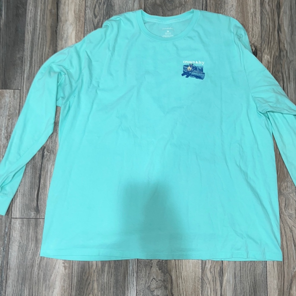 Long sleeve crown and ivy T-shirt